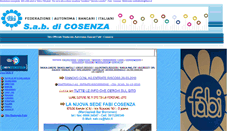 Desktop Screenshot of fabicosenza.it